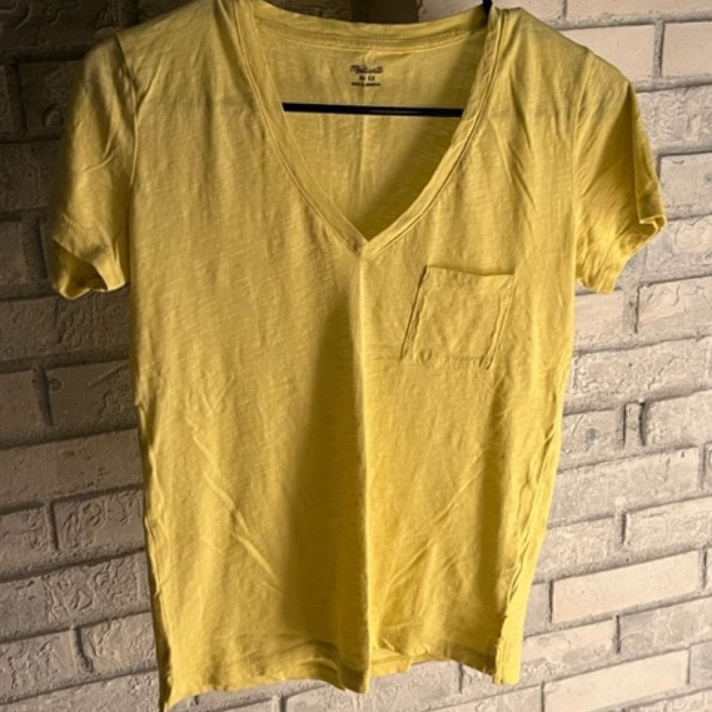 Women's T-Shirt, Size XS, Yellow
